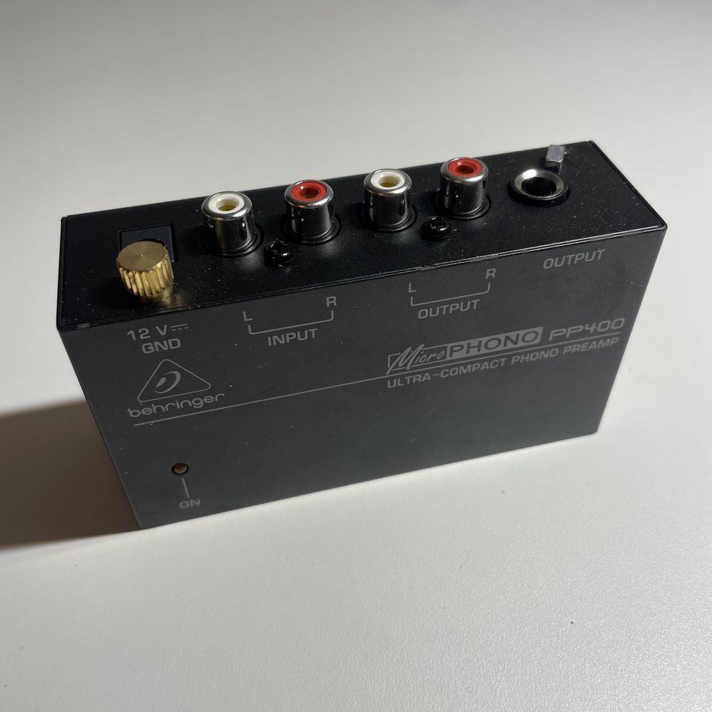 Behringer PP400 Przedwzmacniacz Phono Microphono