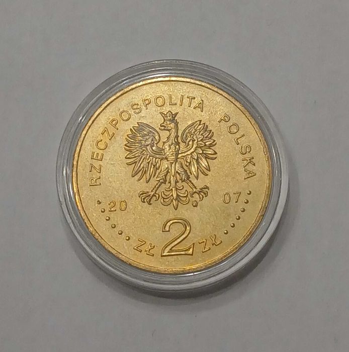 2 zł dzieje złotego 5 złotych z 1928 roku- Nike 2007