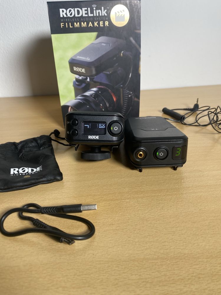 Rode Link Filmmaker Kit | Microfone Profissional Sem Fio ( Wireless )