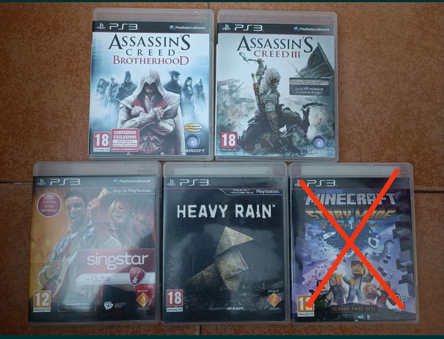 Jogos PS3 - para preço individual ver descrição