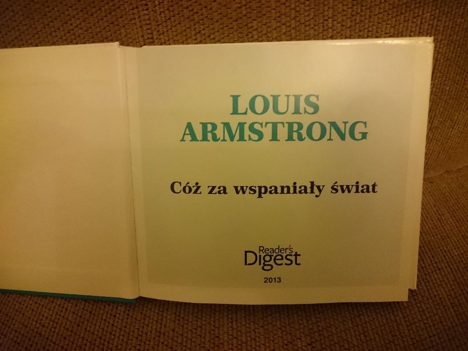 Louis Armstrong - Cóż za wspaniały świat 3 CD Nowa