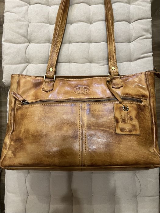 Шкіряна сумка-тоут  Rowallan