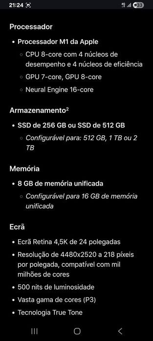 MPC ONE + Imac ecrã retina 4.5K 24"