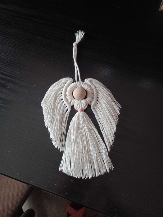 Makrama Aniołek na prezent