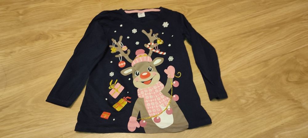 Bluzeczka z motywem świątecznym