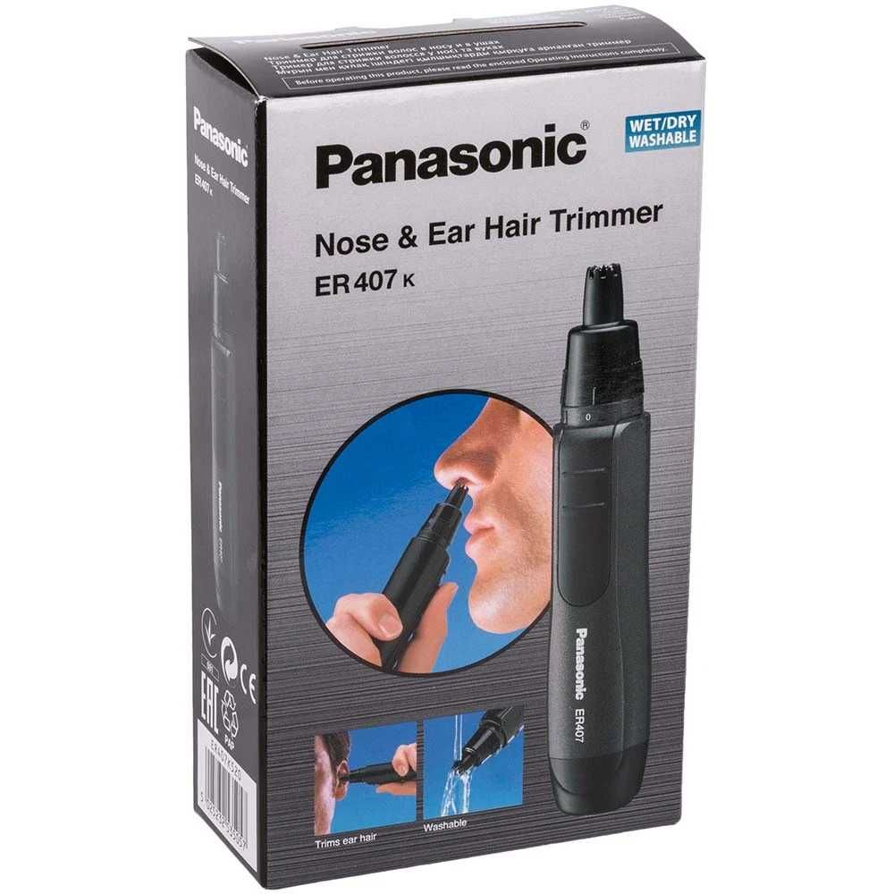 ТОПОВЫЙ Триммер для носа и ушей PANASONIC ER-407-K520