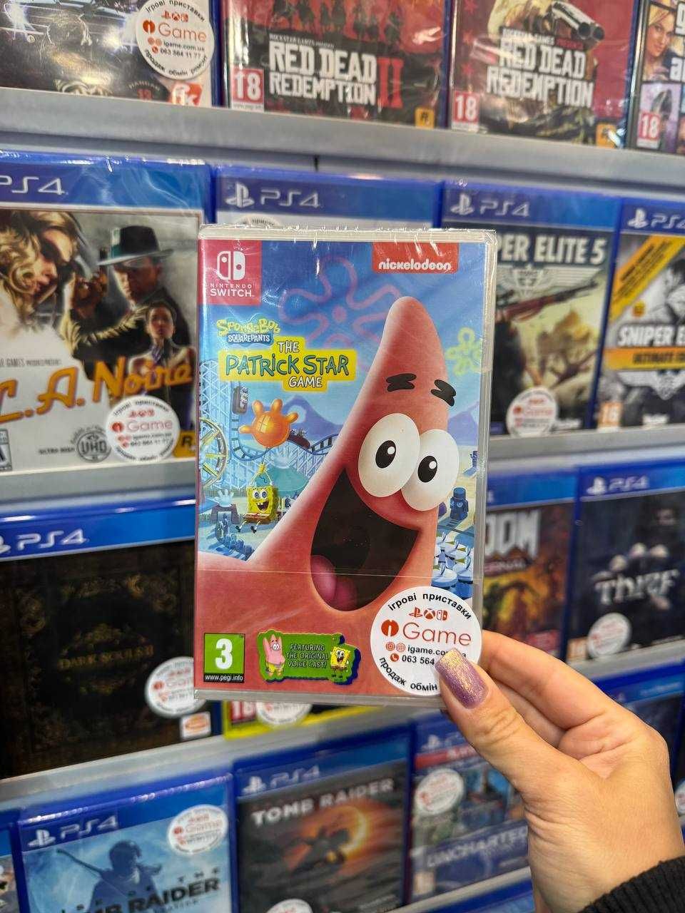 SpongeBob SquarePants: The Patrick Star Game Nintendo Switch igame