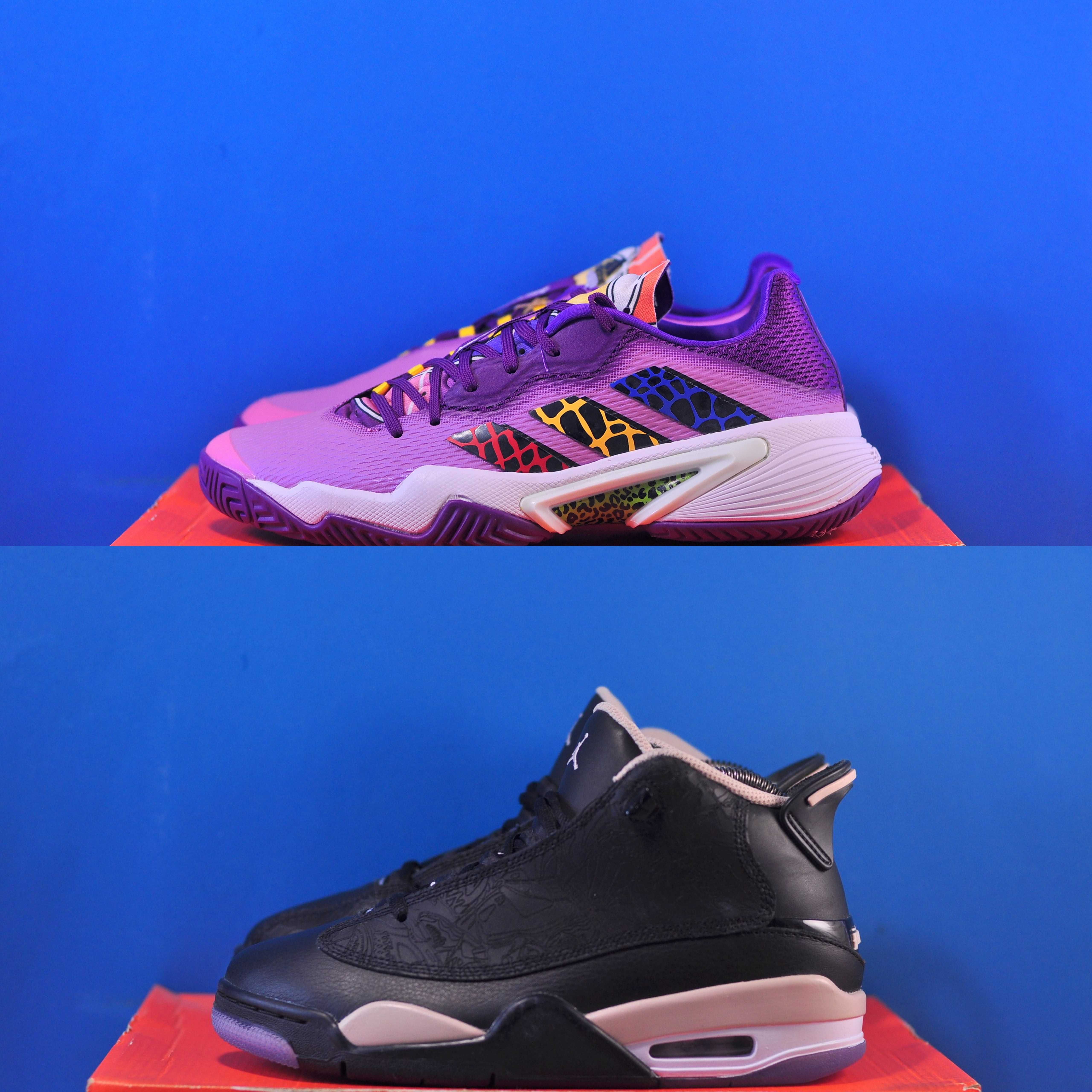 Кросівки Adidas Barricade Tennis Nike Air Jordan Dub Zero Black