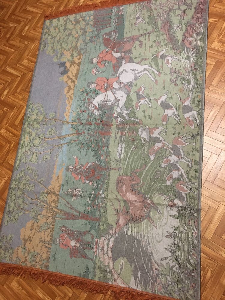 Ковер килим , гобелен, Франція , Vintage