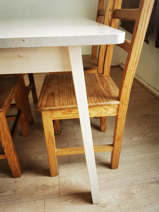 4 cadeiras pinho maciço