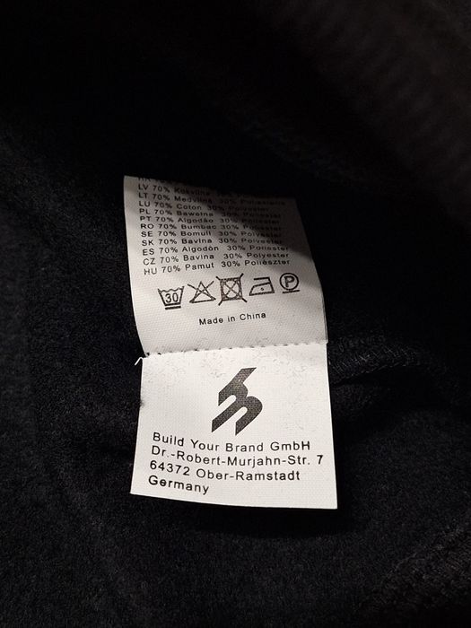 Bawełniana bluza muzyczna kangurek z kapturem rozmiar M