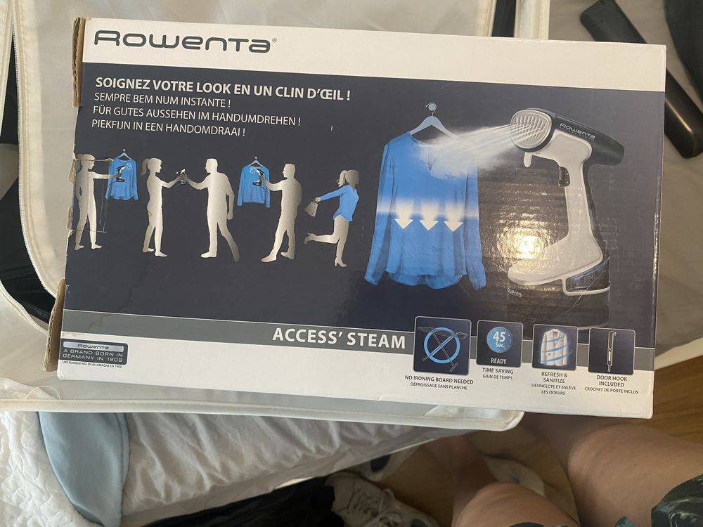 Ferro a Vapor Vertical Rowenta Access Steam