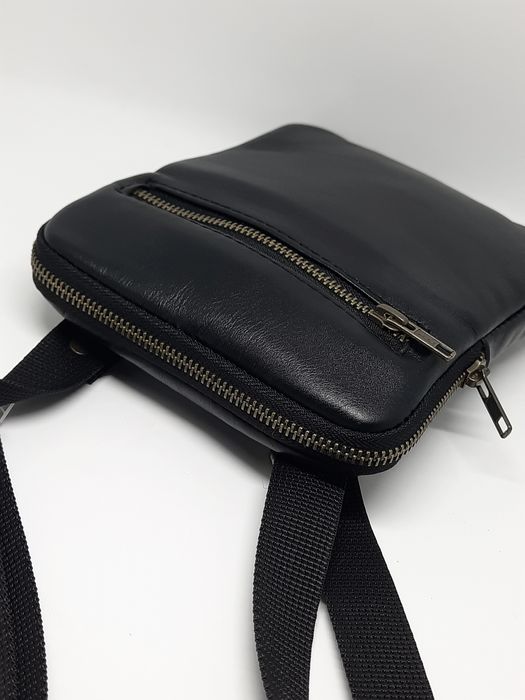 Чоловіча сумка шкіряна барсетка | Мужская кожаная сумка