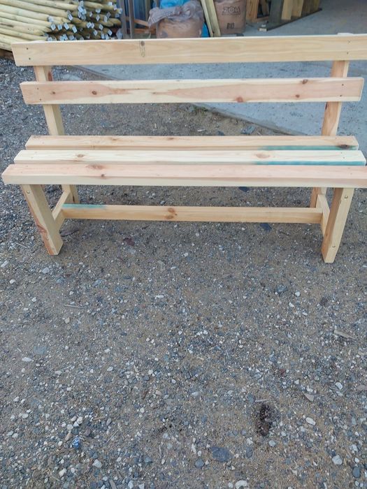 Ławka drewniana ogrodowa