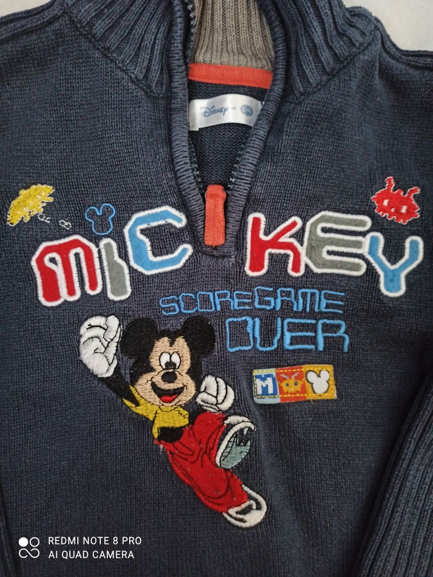 Sweter sweterek bluza Miki Mickey C&A