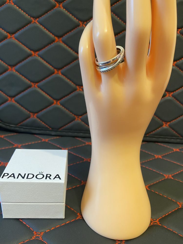 Pierścionek Pandora S925 ALE z cyrkoniami