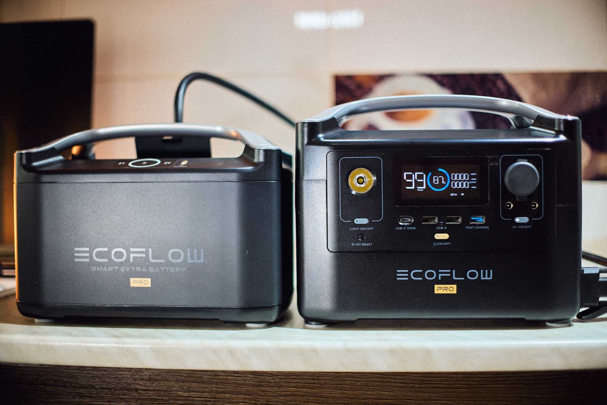 EcoFlow RIVER Pro + Extra Battery | 1440wh ємності!