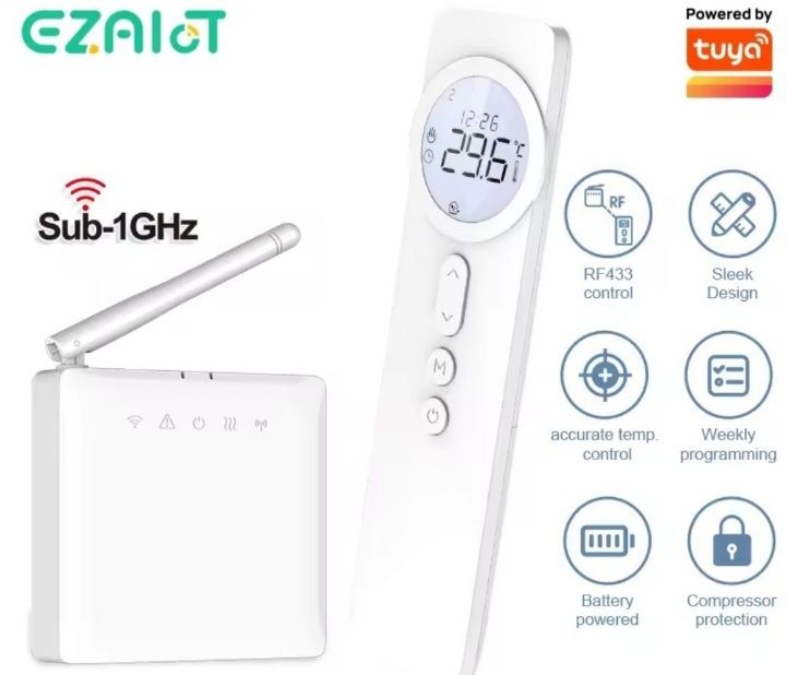 Беспроводной wi-fi термостат, терморегулятор для газового котла