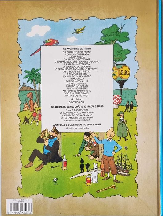 As Aventuras de Tintin - Os Charutos do Faraó