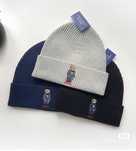 Czapka Polo Ralph Lauren z misiem zimowa