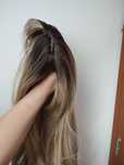 Topper blond włosy premium jak naturalne