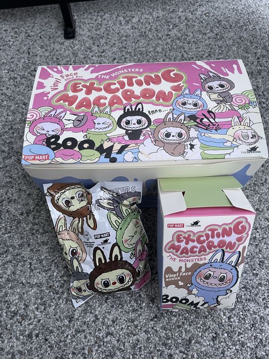 lafufu wielosztuk 6 sztuk nowe excitong macaron labubu