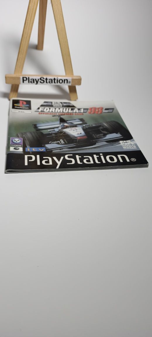 Formula 1 '98 instrukcja książeczka manual ps1 psx playstiation1