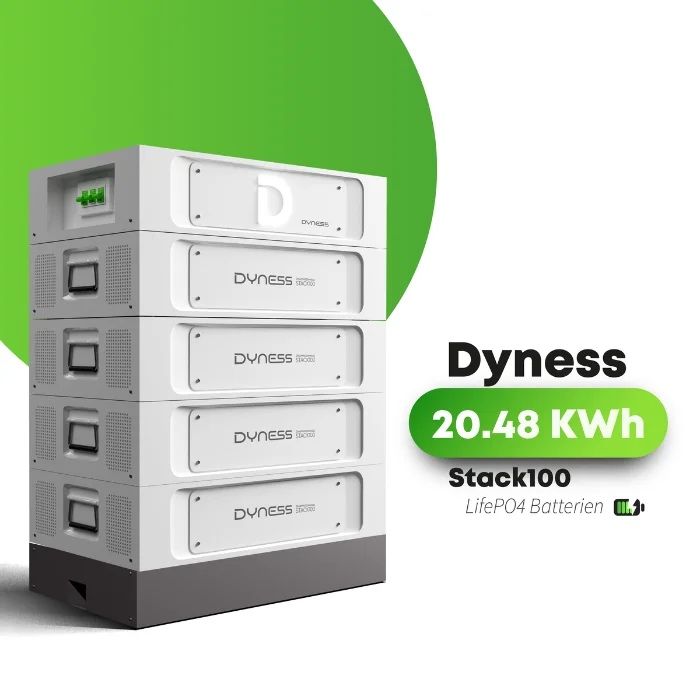 Аккумулятор на 20,48 кВт для высоковольтного инвертора Dyness STACK100