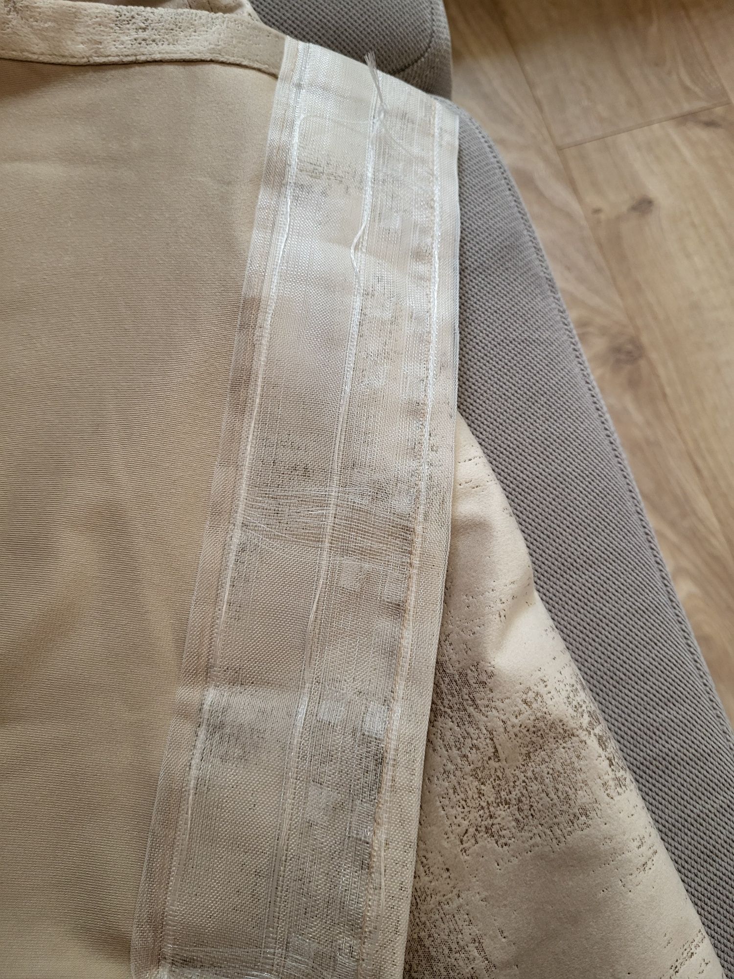 Zasłony eleganckie 3 komplety 140x 326