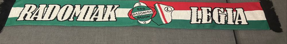 Sprzedam szalik zgodowy Radomiak-Legia