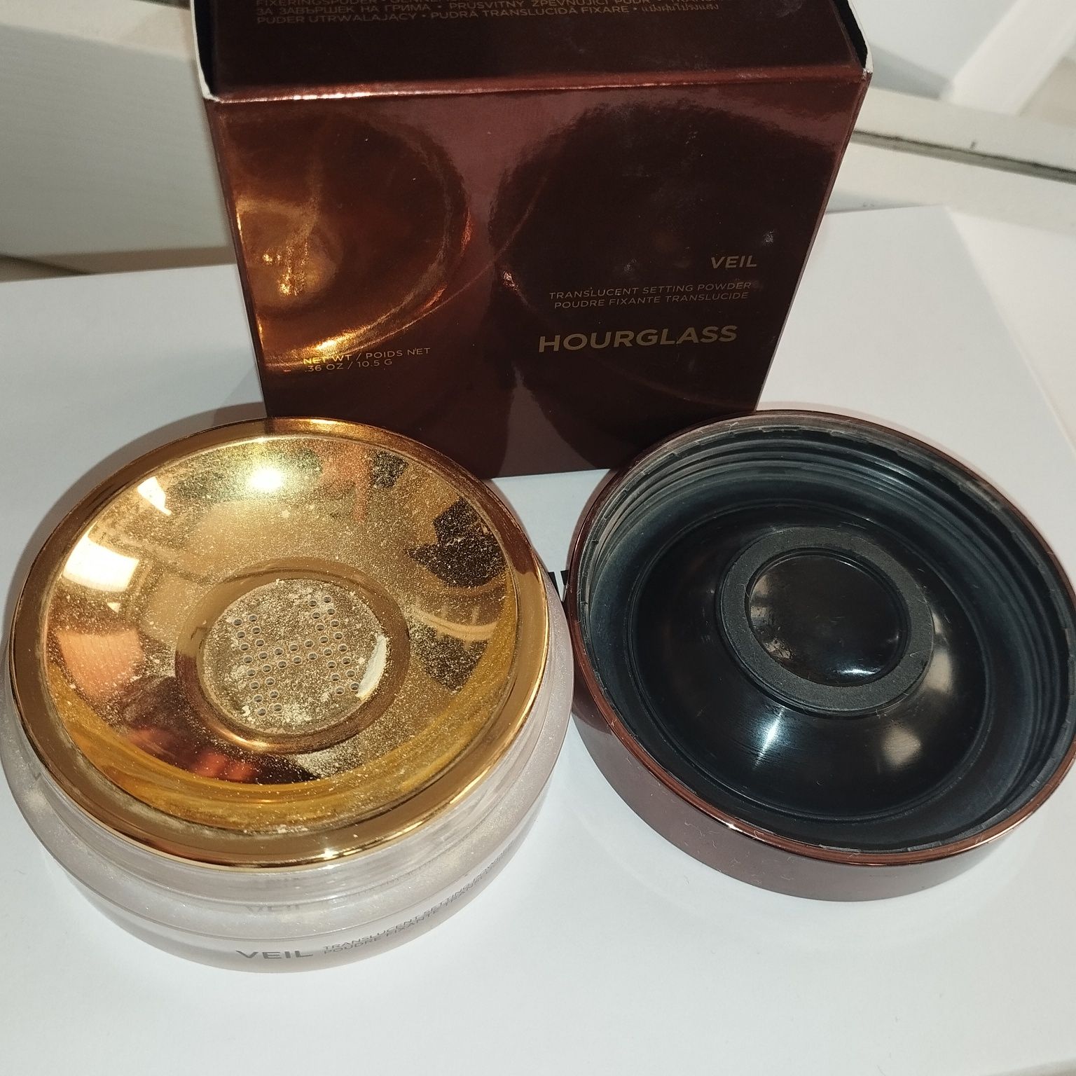 Puder hourglass veil translucent setting power puder sypki