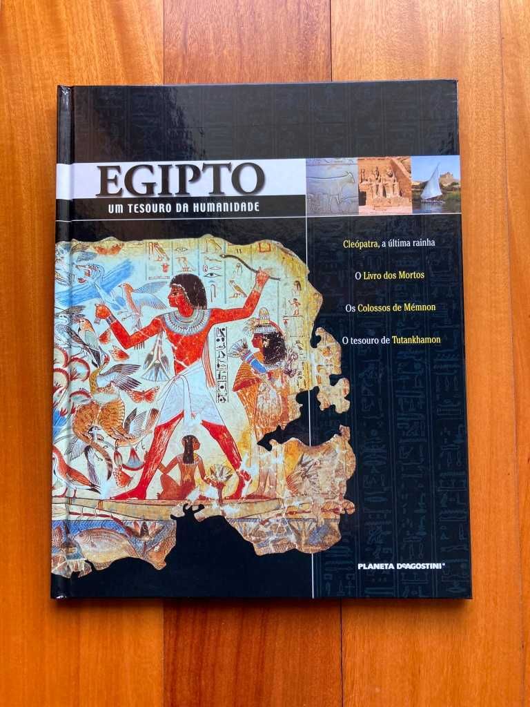 Antigo Egipto - 4 Livros capa dura / 4 DVDs / 4 fascículos / Oferta