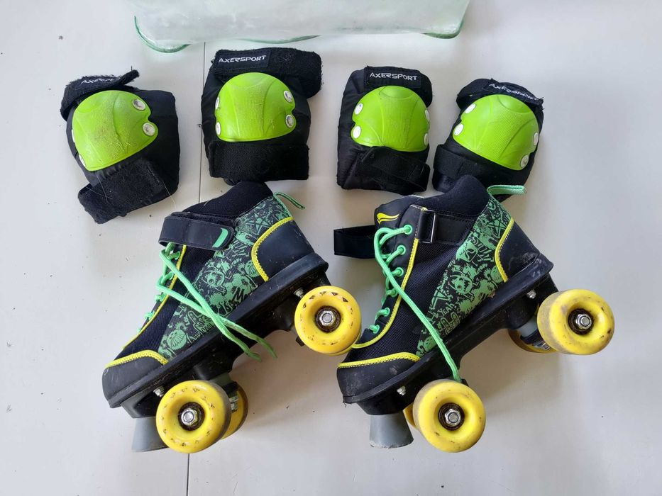 Wrotki rozmiar 33-34 + ochraniacze