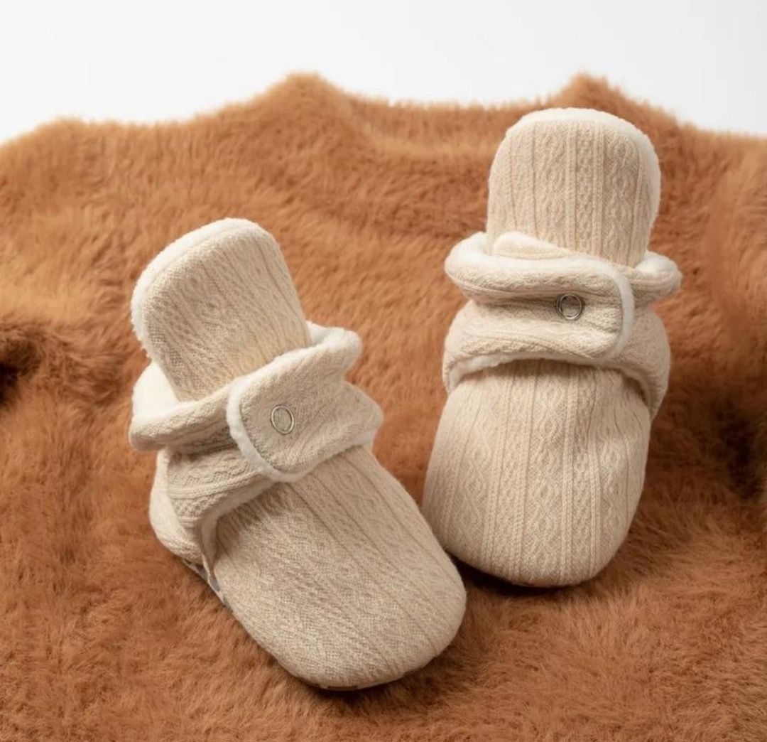 Панетки, первая детская обувь, обувь для коляски 0-6 месяца, тапочки