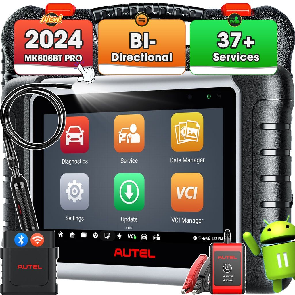 Máquina de diagnóstico Autel Mk808bt pro *PORTUGUÊS* SELADO