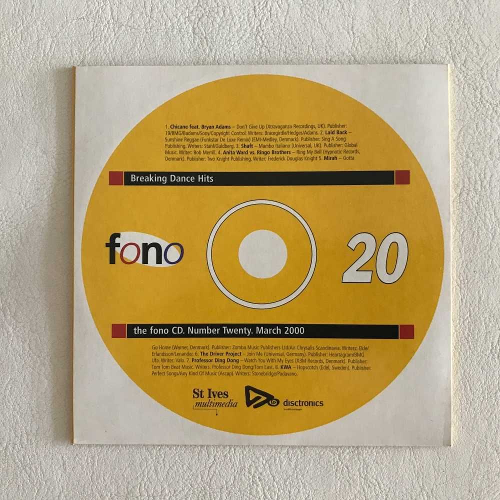 Disco cd Breaking Hits In Europe 2000