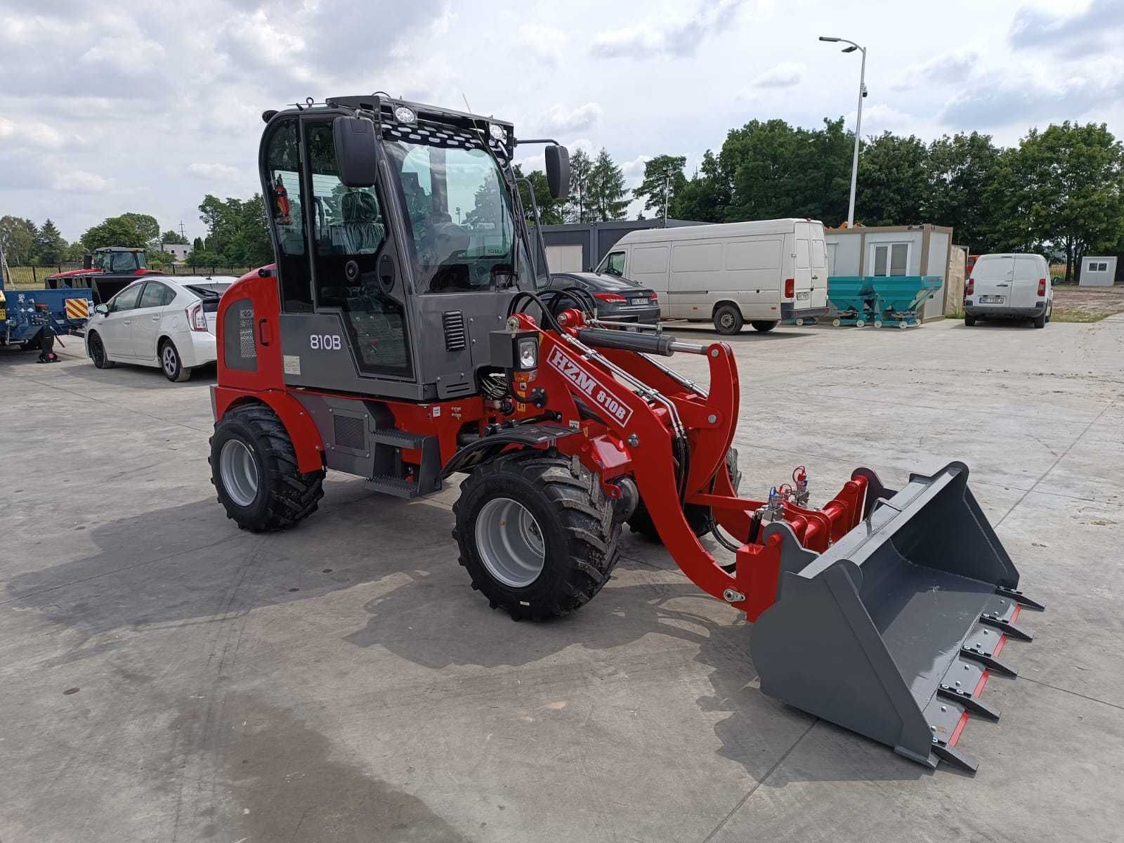 Nowa ładowarka kołowa przegubowa HZM 810B, silnik  18,8 KW