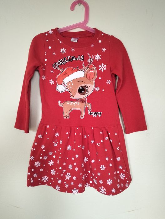 Sukienka świąteczna 116