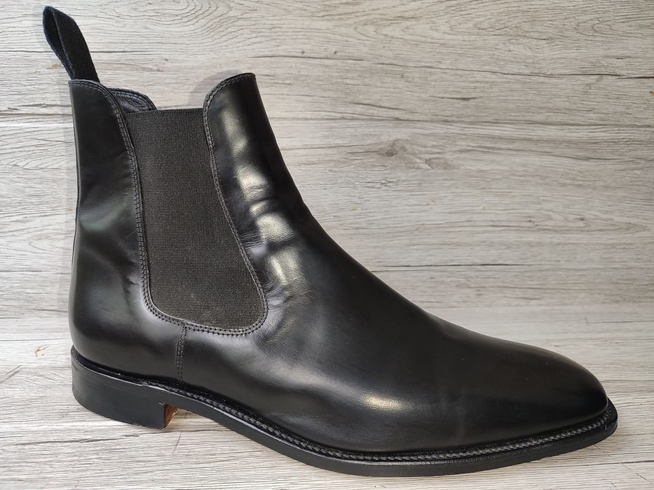 Loake 45р челси ботинки мужские сапоги туфли кожаные Англия