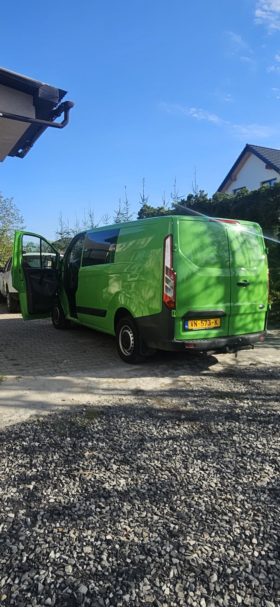 Ford transit custom 2.2 2015 zadbany bez wkładu gotowy do rej w pl