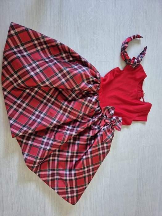 Sukienka i opaska H&M r. 134/140 Jak Nowe