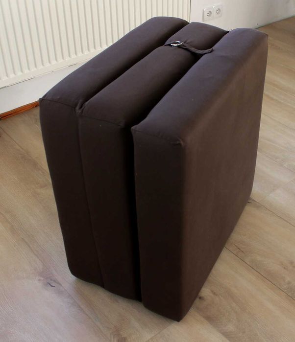 Pufa Siedzisko Taboret tapicerowany Łóżko Materac rozkładany, 200 x 65