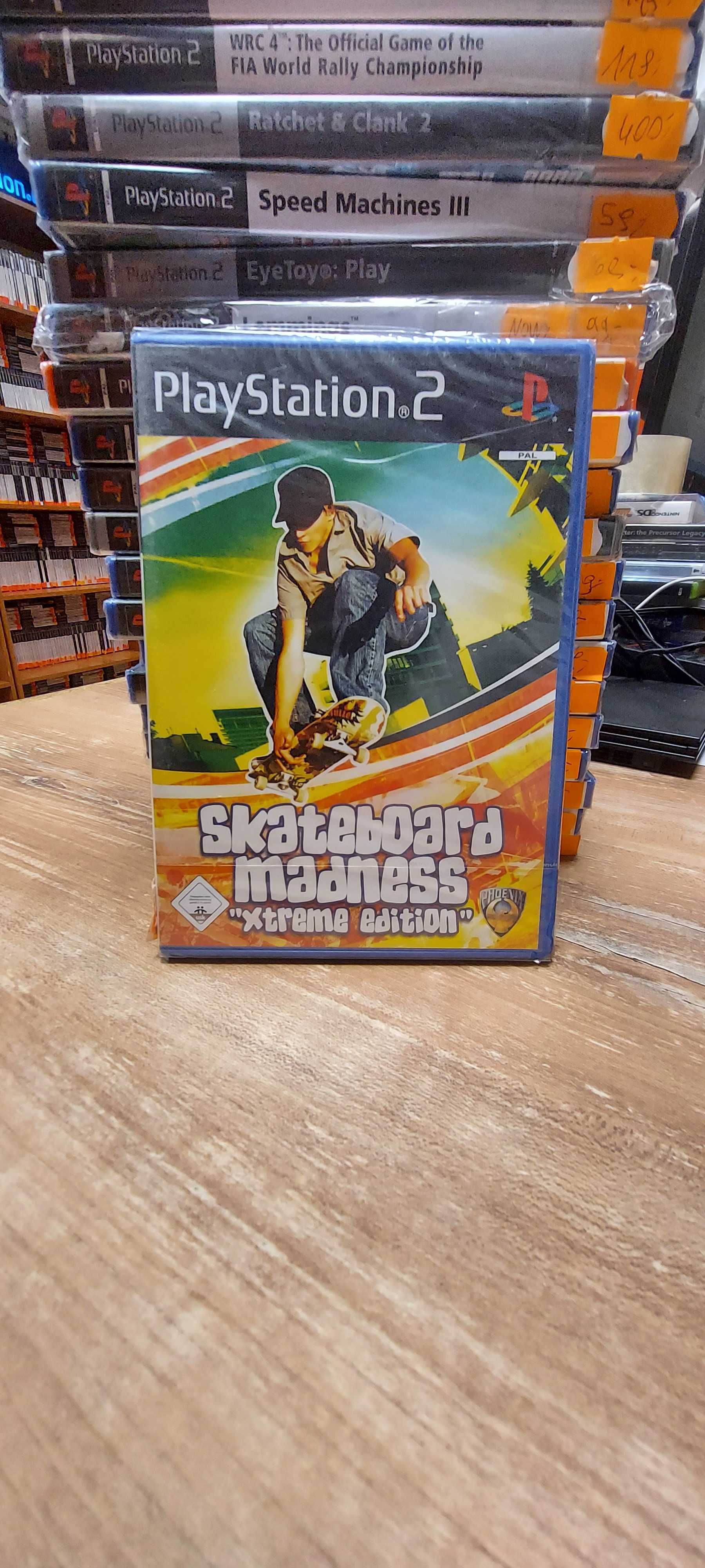 SKATEBOARD Madness Xtreme EDITION PS2 NOWA FOLIA Sklep Wysyłka Wymiana