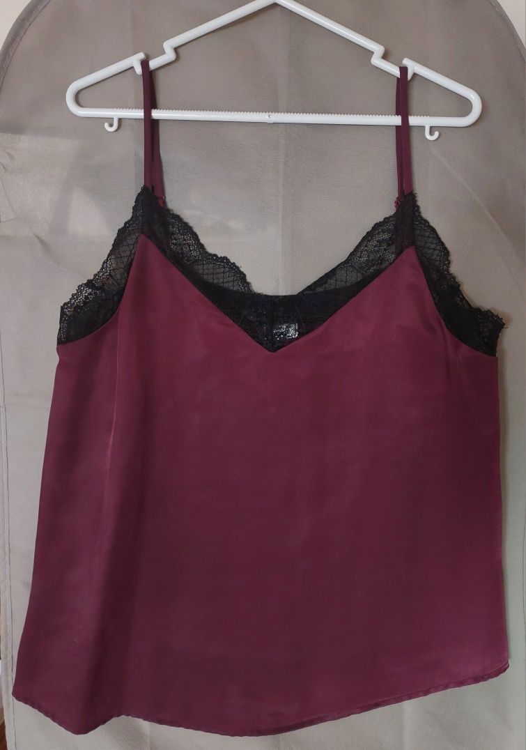 TOP Ameixa c/ Renda, TM