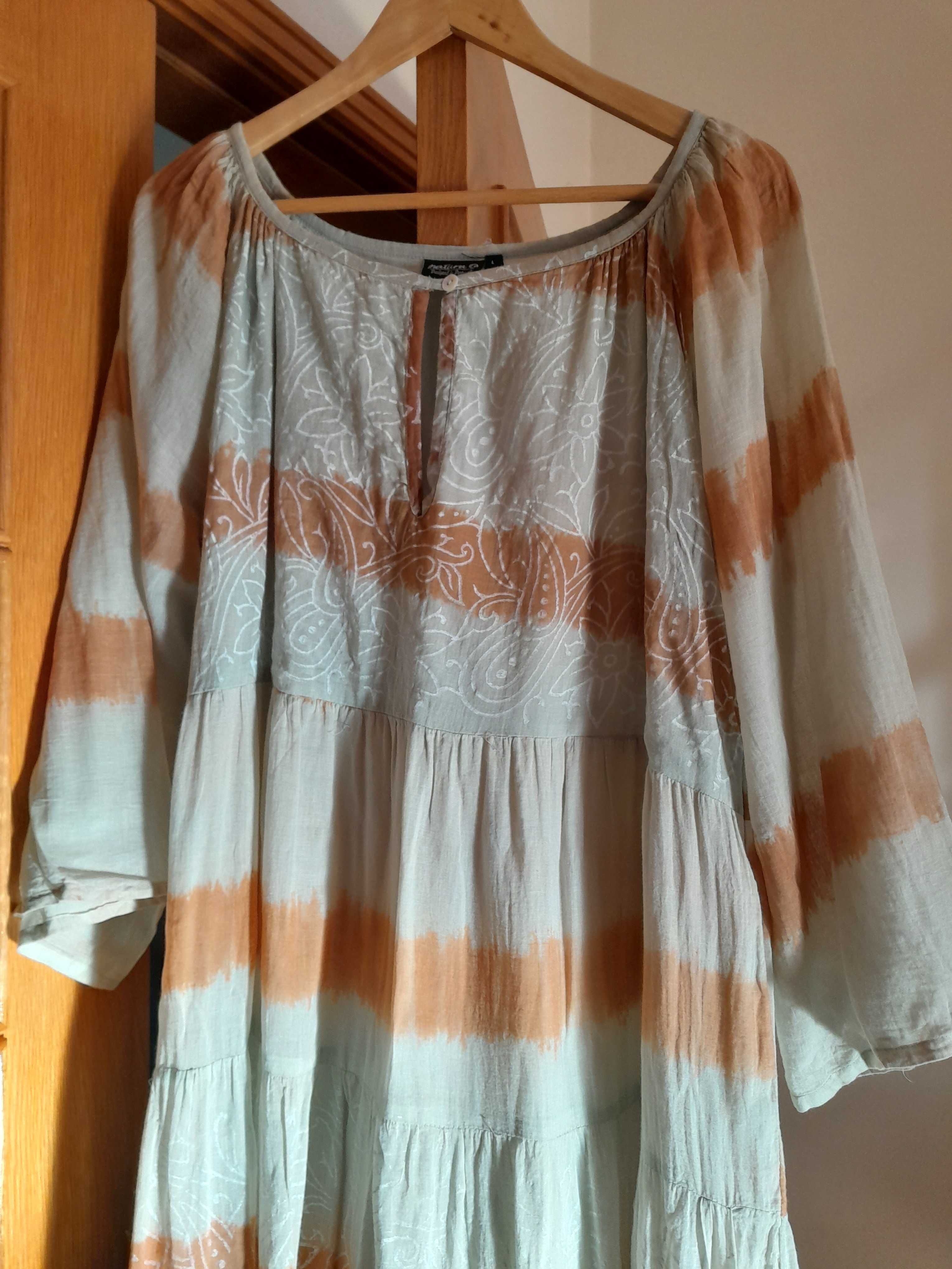 Vestido midi senhora , L / XL