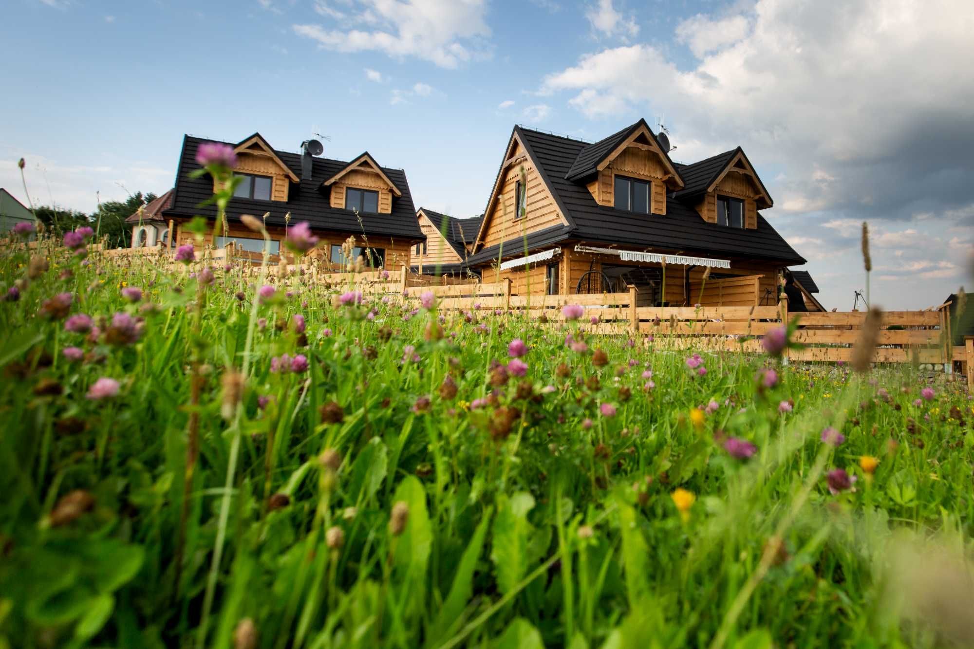Domek w górach nad jeziorem Czorsztyńskim jacuzzi sauna kominek