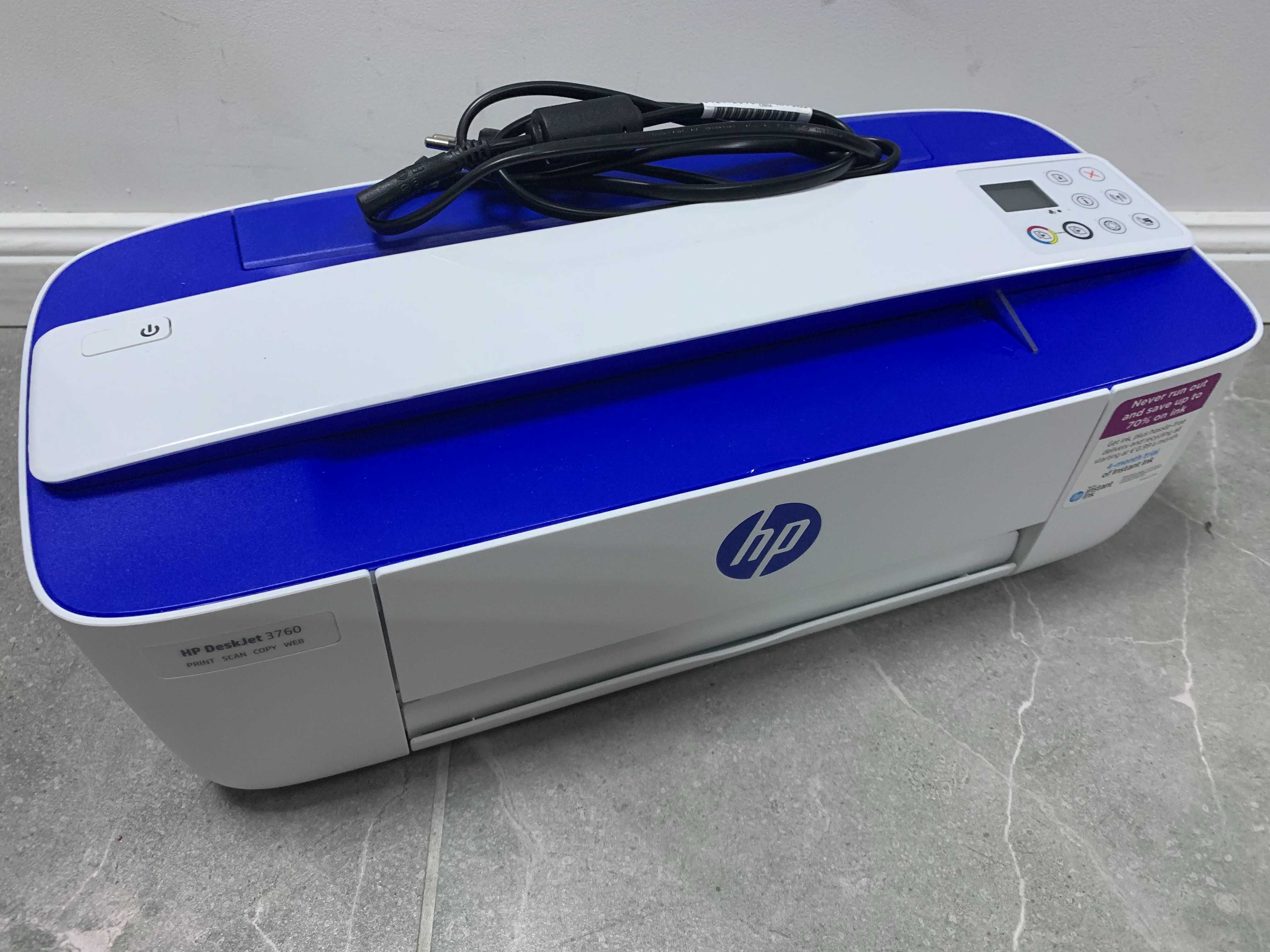 Nowa drukarka wielofunkcyjna HP DeskJet 3760