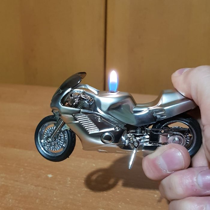 Зажигалка Подарочная Мотоцикл Байк