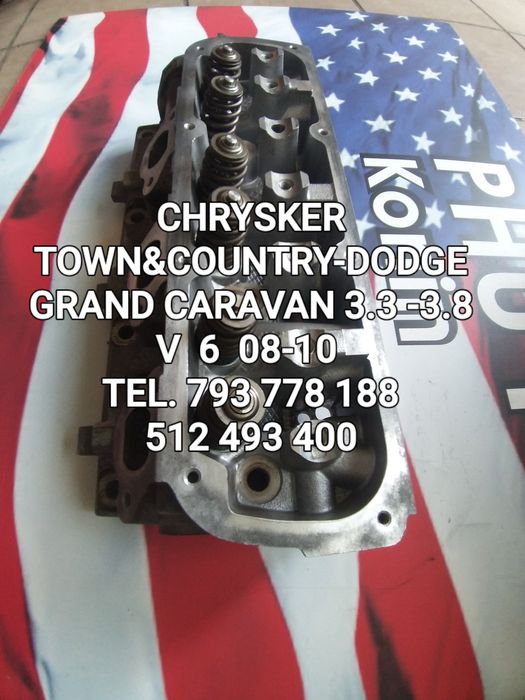 Głowica  Chrysler Town&Country-Dodge Caravan 3.3-3.8 V  6 08- 10 r