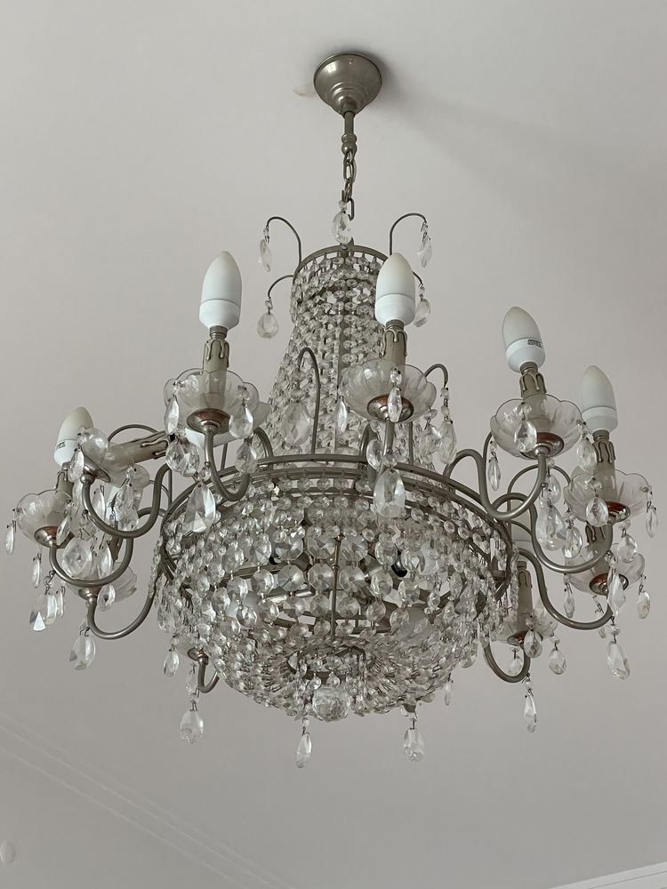 Lustre em cristal